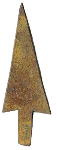Native Indian Iron Spear Point