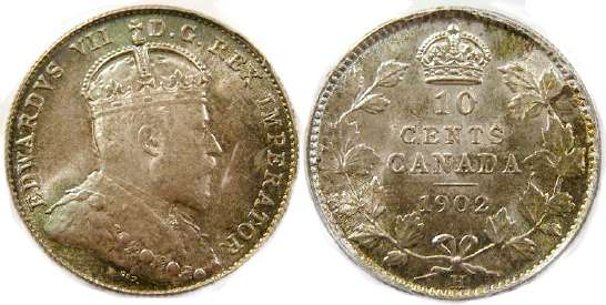 1903 canada 10 cent