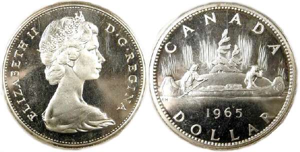 canada 1965 dollar