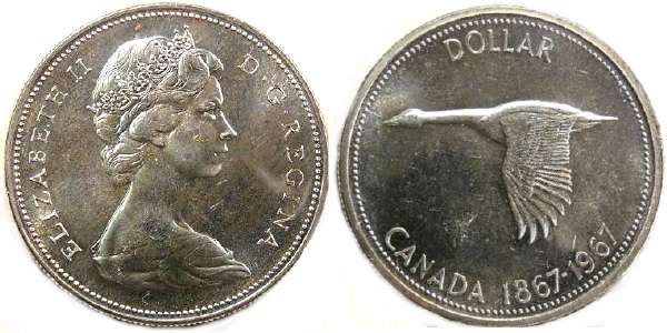 canada 1967 dollar