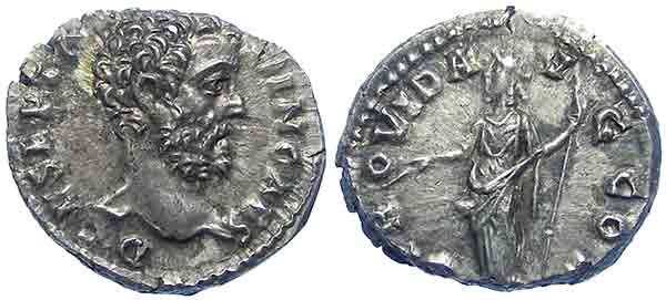 clodius albinus denarius hair off