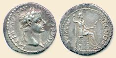 Tiberius denarius