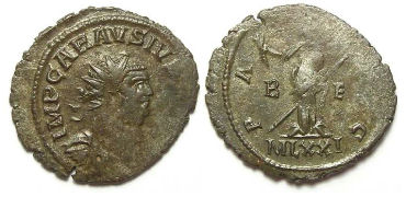 Carausius, AD 287-293. AE antoninianus.