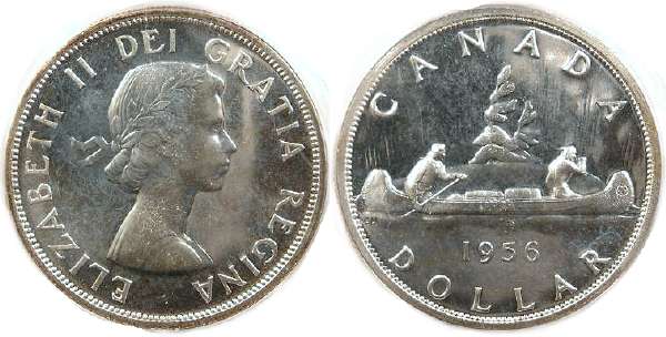 canada 1956 dollar